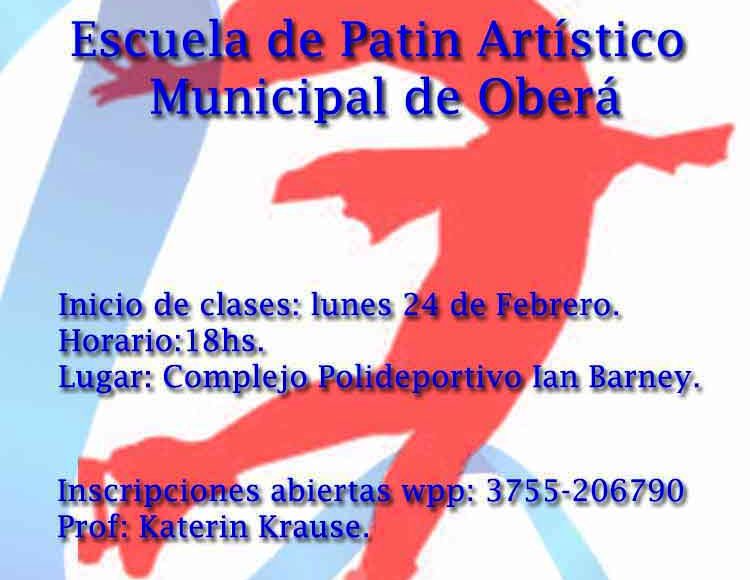 Inician las clases de Patín Artístico Municipal