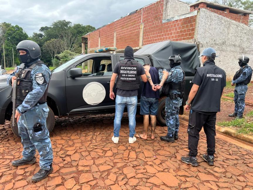 Capturaron a un narcocriminal brasileño buscado por Interpol: tenía 25 kilos de droga para la venta