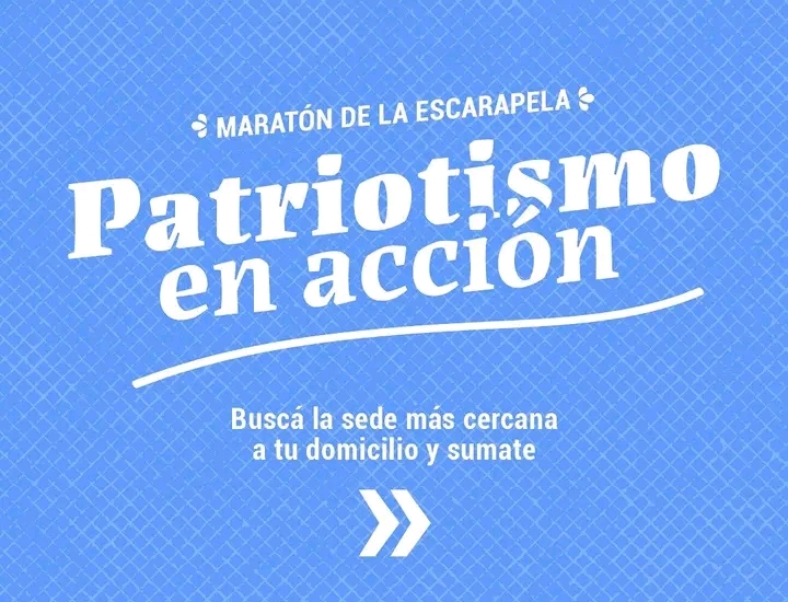 Harán la Maratón de Confección de Escarapelas Patriotismo en Acción